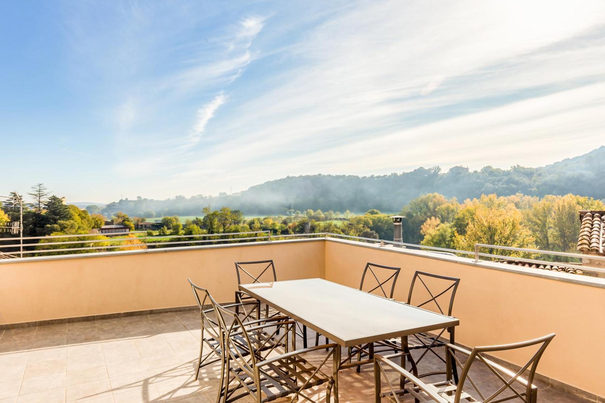 Can Cintet 3 Apartamento Con Terraza En Besalú Extérieur photo