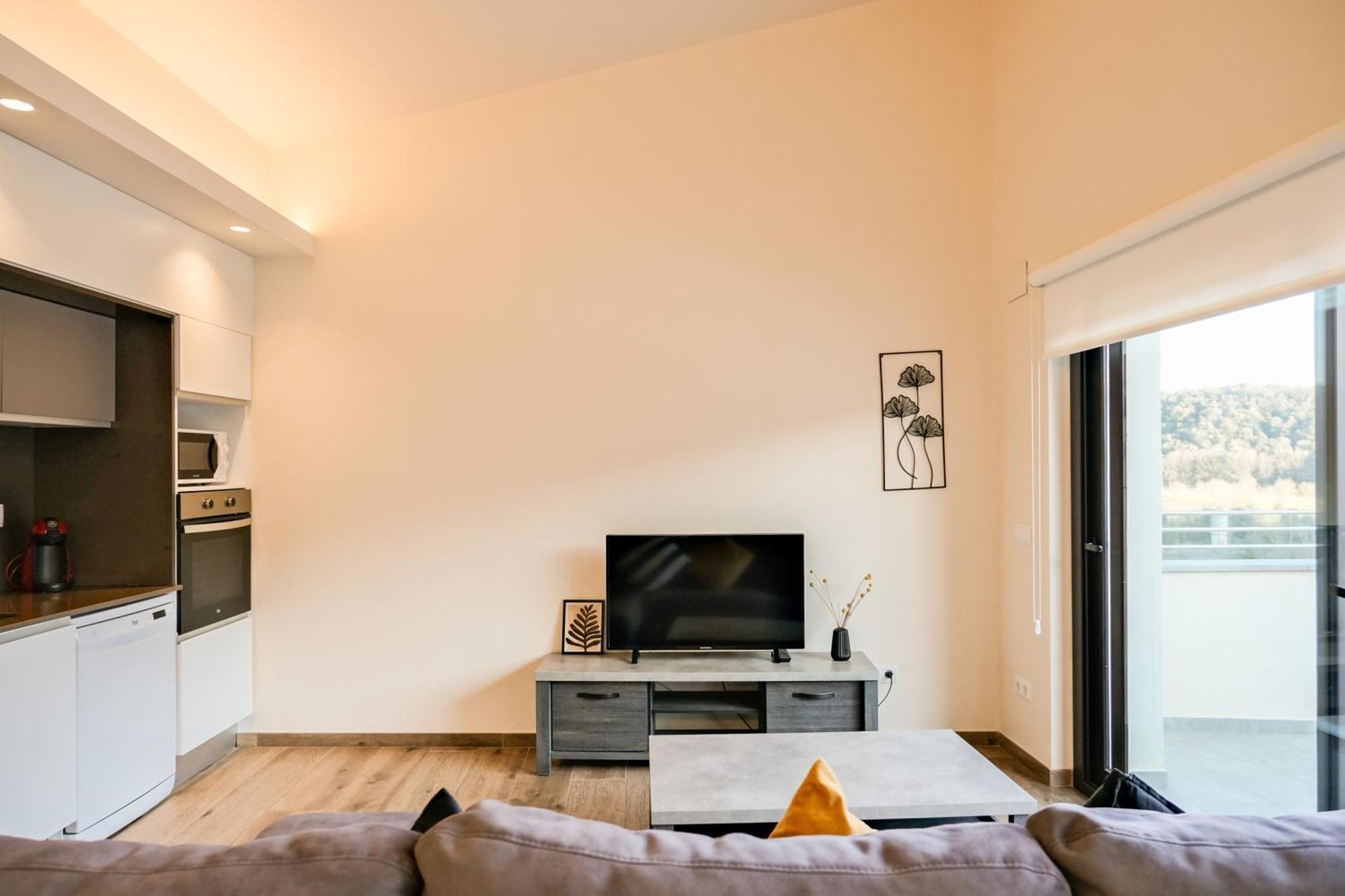 Can Cintet 3 Apartamento Con Terraza En Besalú Extérieur photo