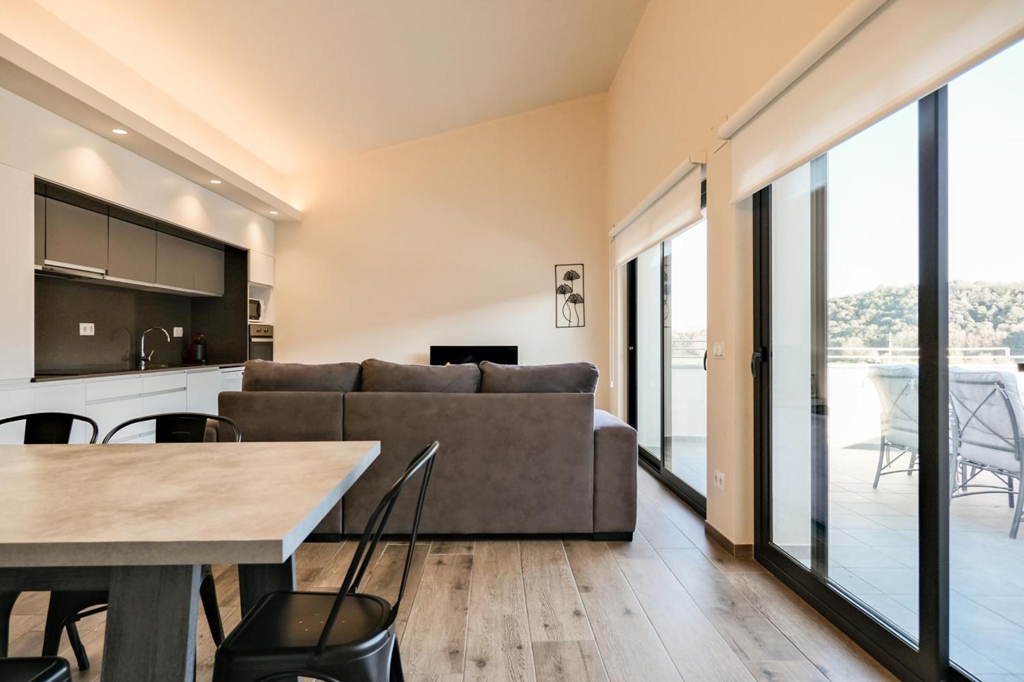 Can Cintet 3 Apartamento Con Terraza En Besalú Extérieur photo