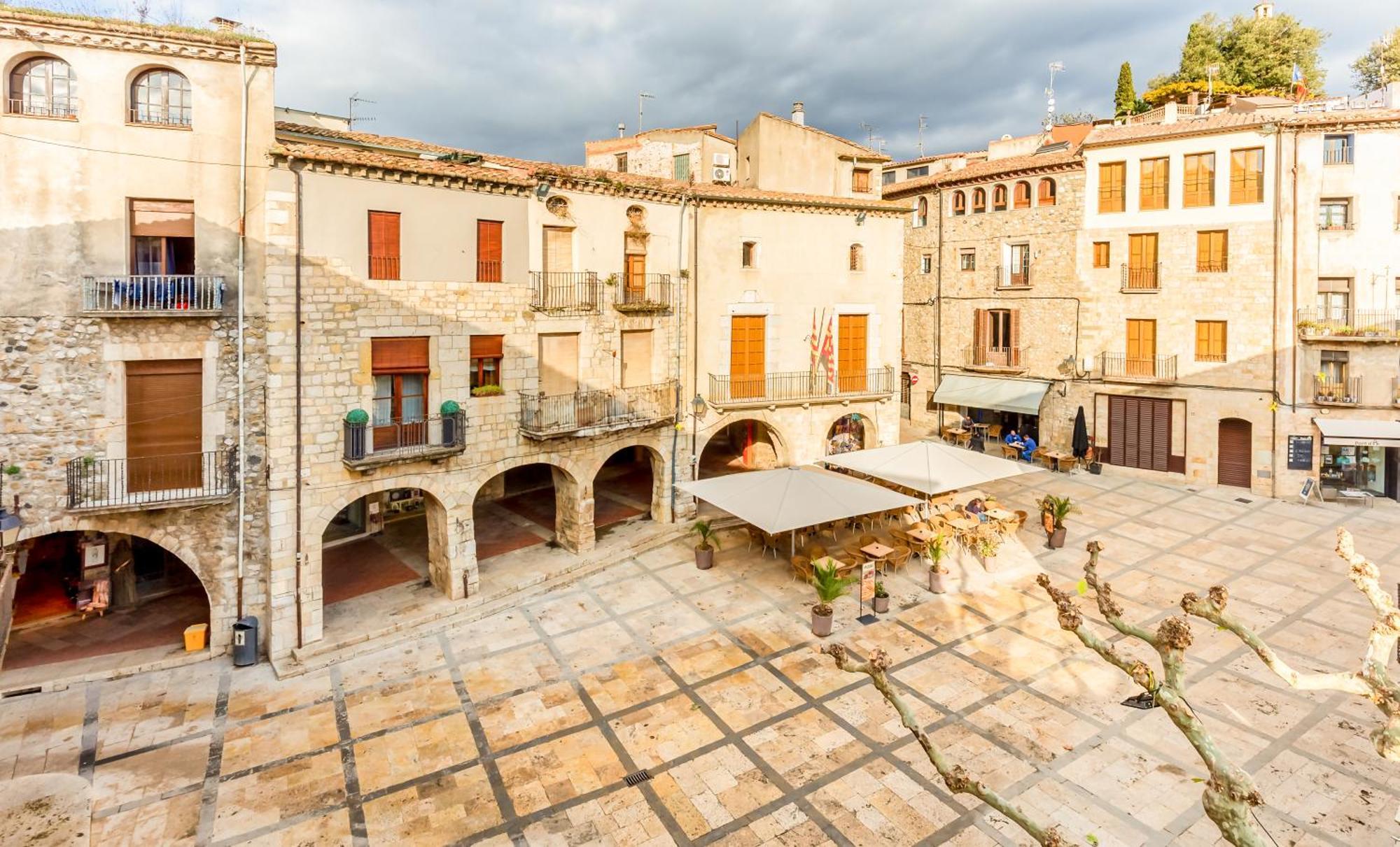 Can Cintet 3 Apartamento Con Terraza En Besalú Extérieur photo